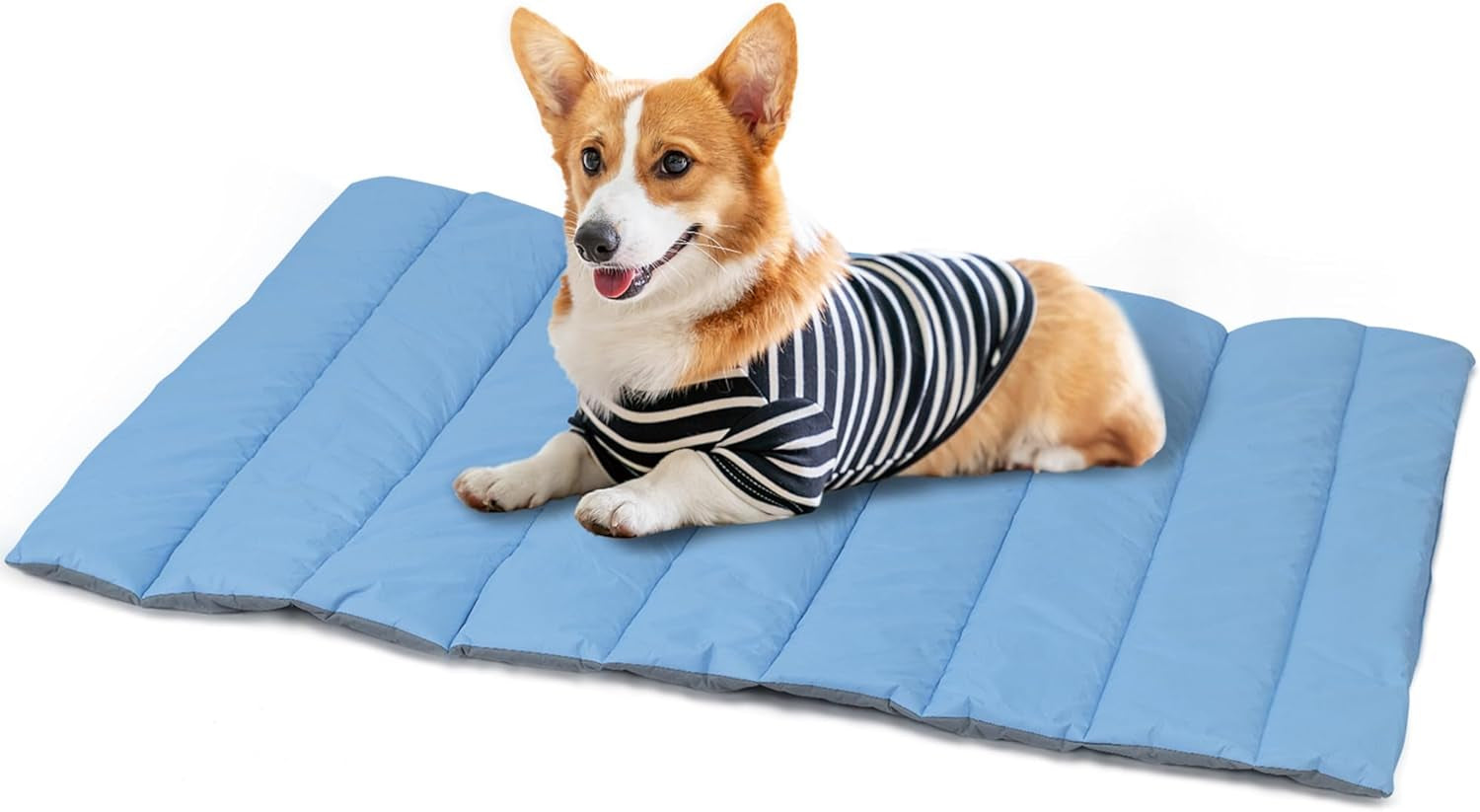 Heeyoo Outdoor Dog Bed, Water Proof Camping Dog Bed, Machine Washable and Easy Clean Travel Dog Bed, Foldable Pet Mat for Small, Medium, and Large Dog and Cat