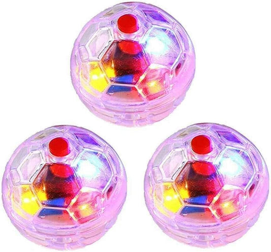 3PCS Glowing Cat Ball, Ghost Hunting Motion Light up Balls Flash Paranormal Equipment Pet Toy Motion