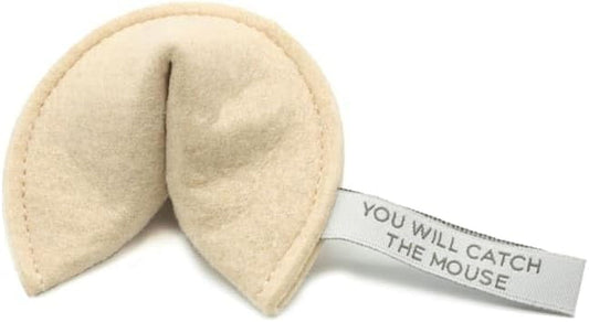 Kitty Fortune Cookie You Will Catch the Mouse Cat Toy