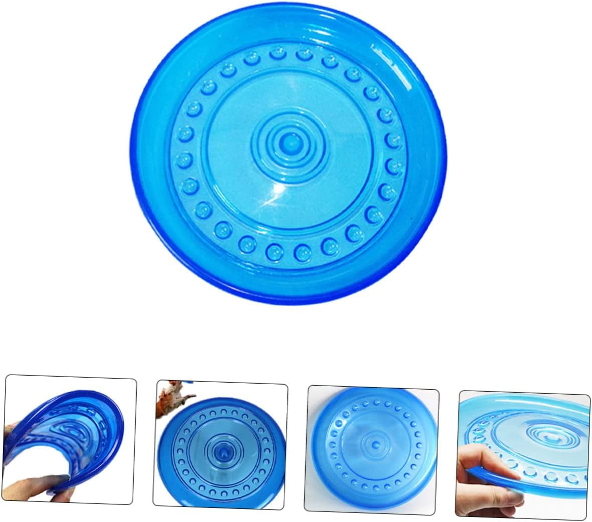 1Pc Pet Float Pet Toys Dog Food Toy Small Dog Interactive Dog Toy Dog Toy Supplies Dog Interactive Flying Disc Chew Toys outside Toy Pet Dog Plaything Outdoor Medium Dog