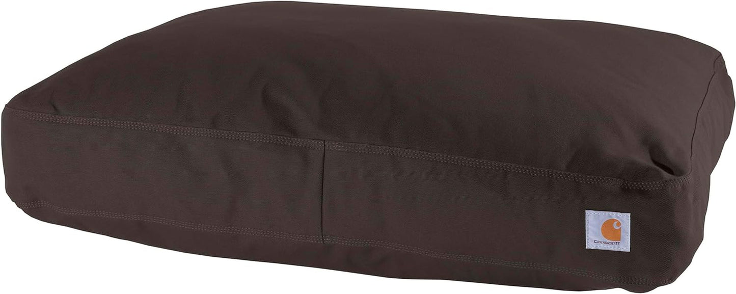 Carhartt Firm Duck Dog Bed Carhartt Brown, Large, 33" X 41" X 4.25"