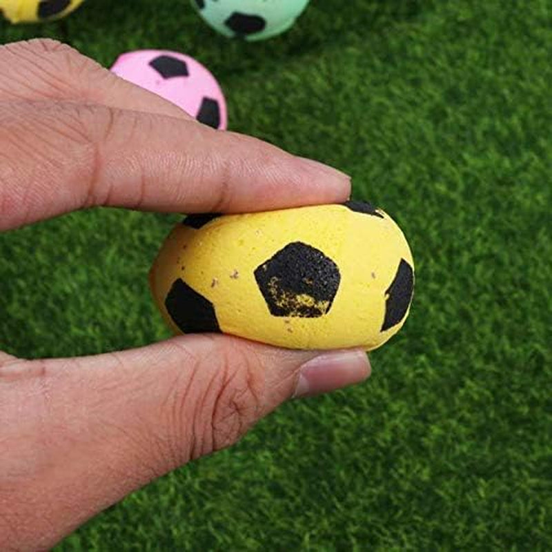 4 Pcs Sponge Football Soccer Balls Cat Toys Cat Entertainment Toy