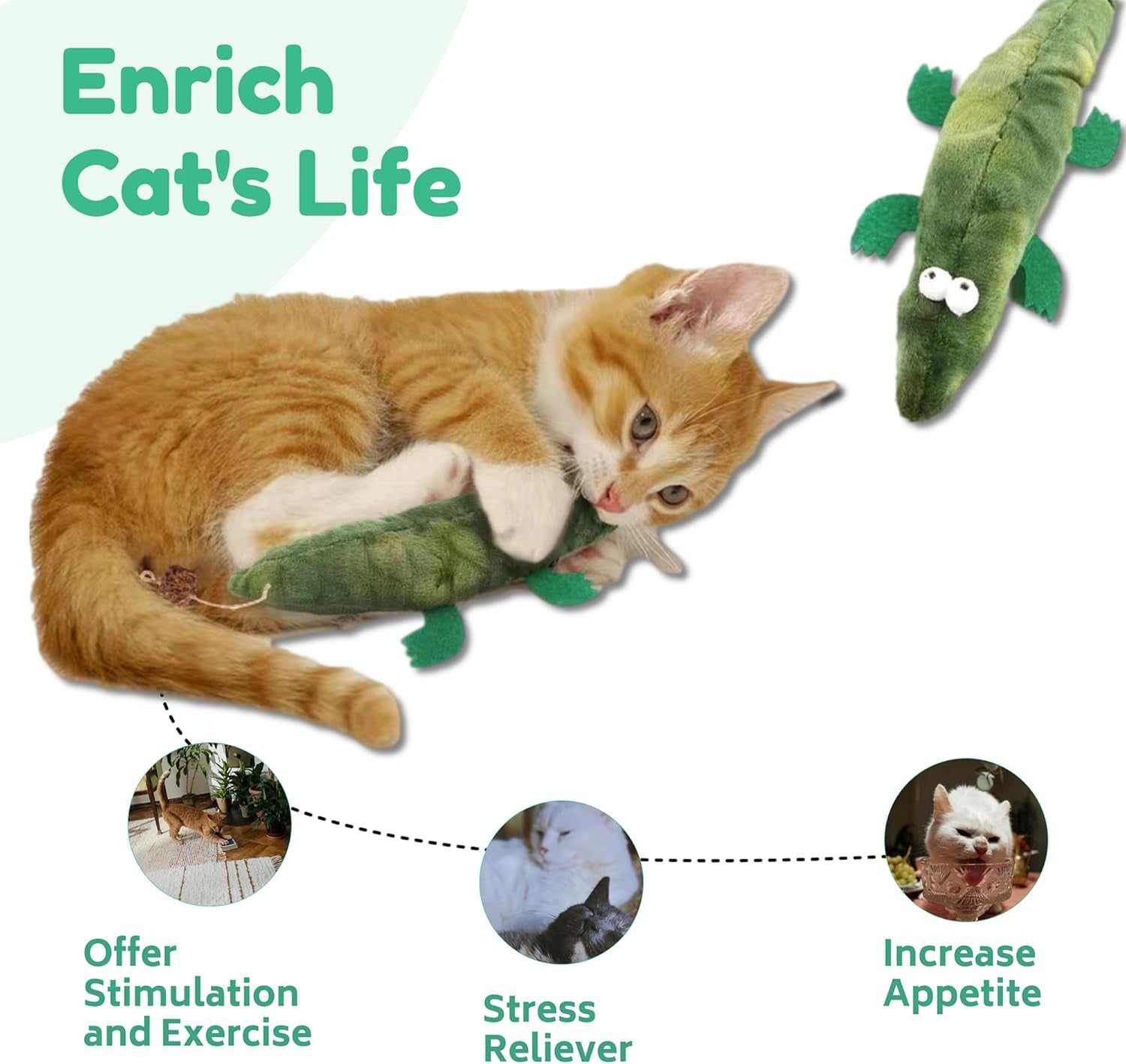 2Pacs Catnip Toy for Indoor Cat - Soft Cat Toy - Natural Interactive Catnip Cat Kicker - Cute Cat Stuff - Cat Nip Toys - Catnip for Cats