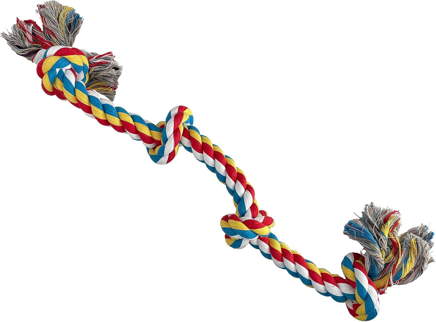 Knotted Rope Chew Toy for Dogs - Large Size 12"