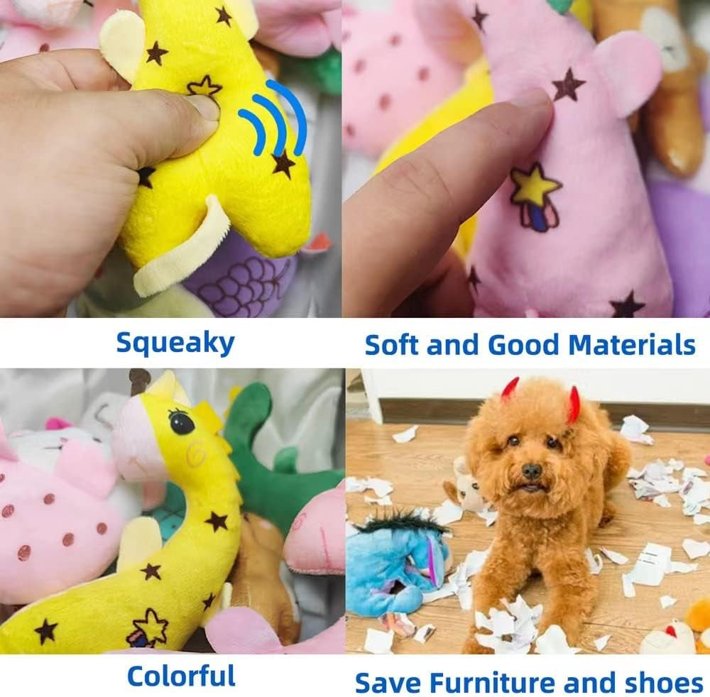 30 Pack Puppy Squeaky Toys Pet Dog Toys Squeeker for Pet Small Puppies Dogs