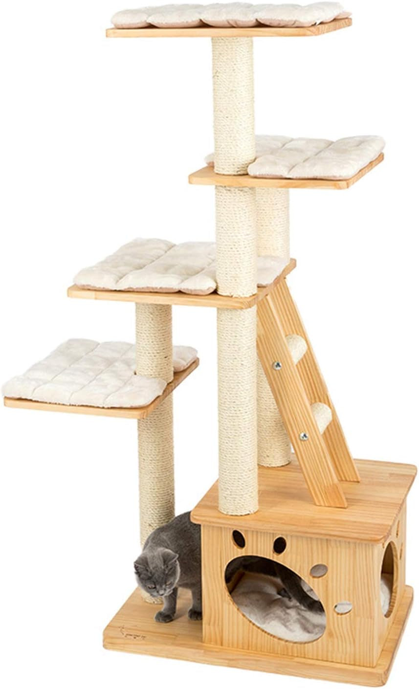 JTKDL Cat Tree,Cat Tower,Cat Activity Center with Hammock