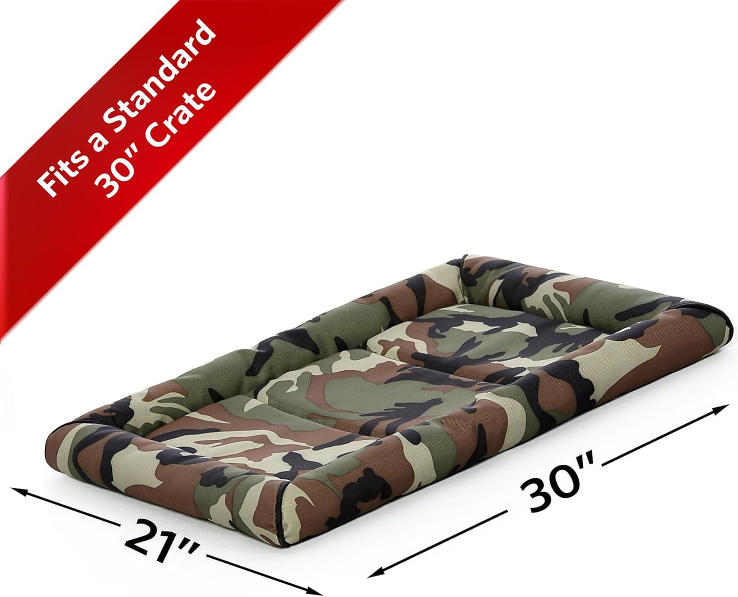 Midwest Homes for Pets Maxx Dog Bed for Metal Dog Crates, 30-Inch, Camouflage