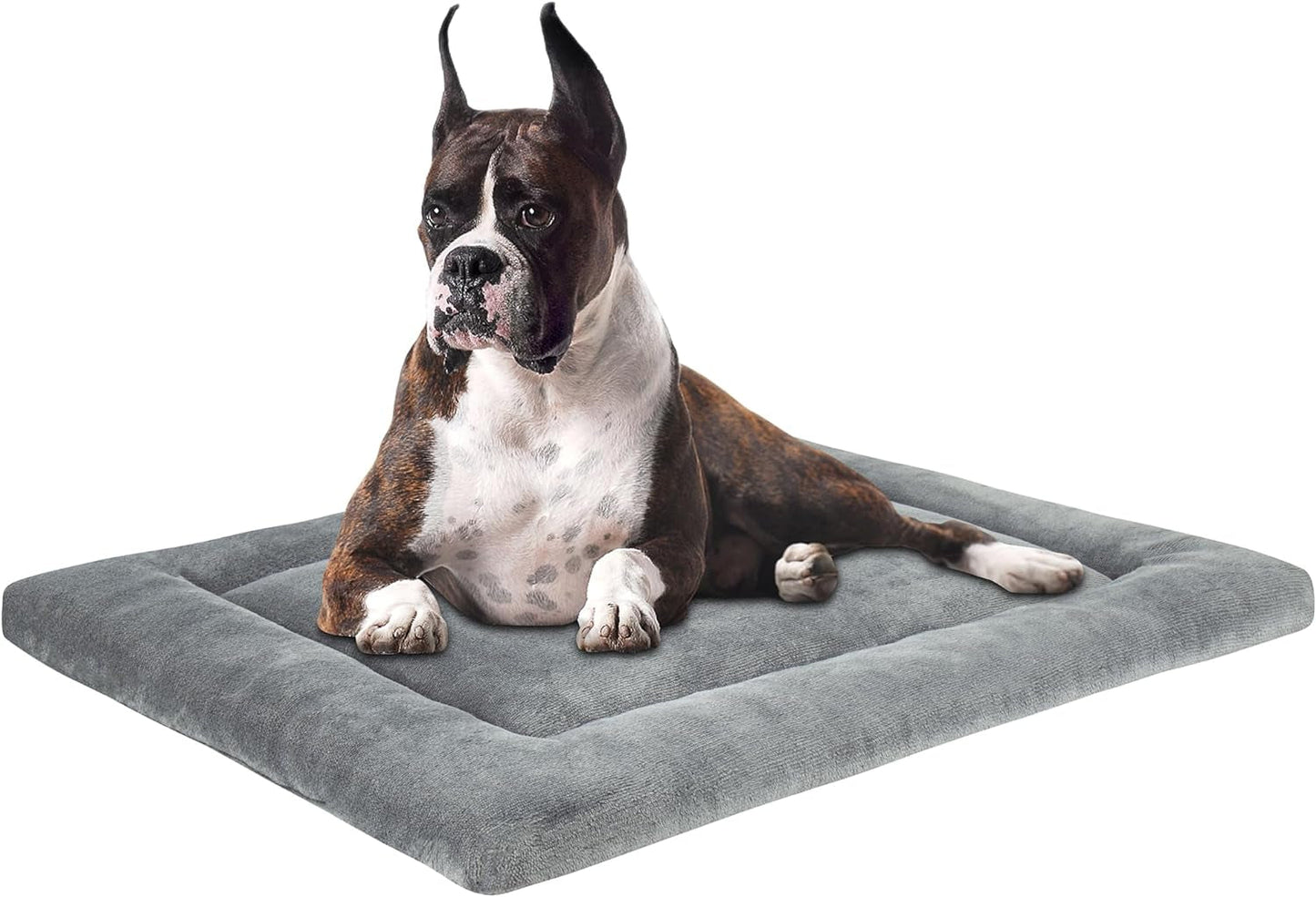 Dog Bed Mat, Crate Pad Reversible(Cool or Warm), Ultra Soft Dog Kennel Pad, Cozy Sleeping Mat for Small, Middle and Large Dogs and Cats (M(30”X20”))