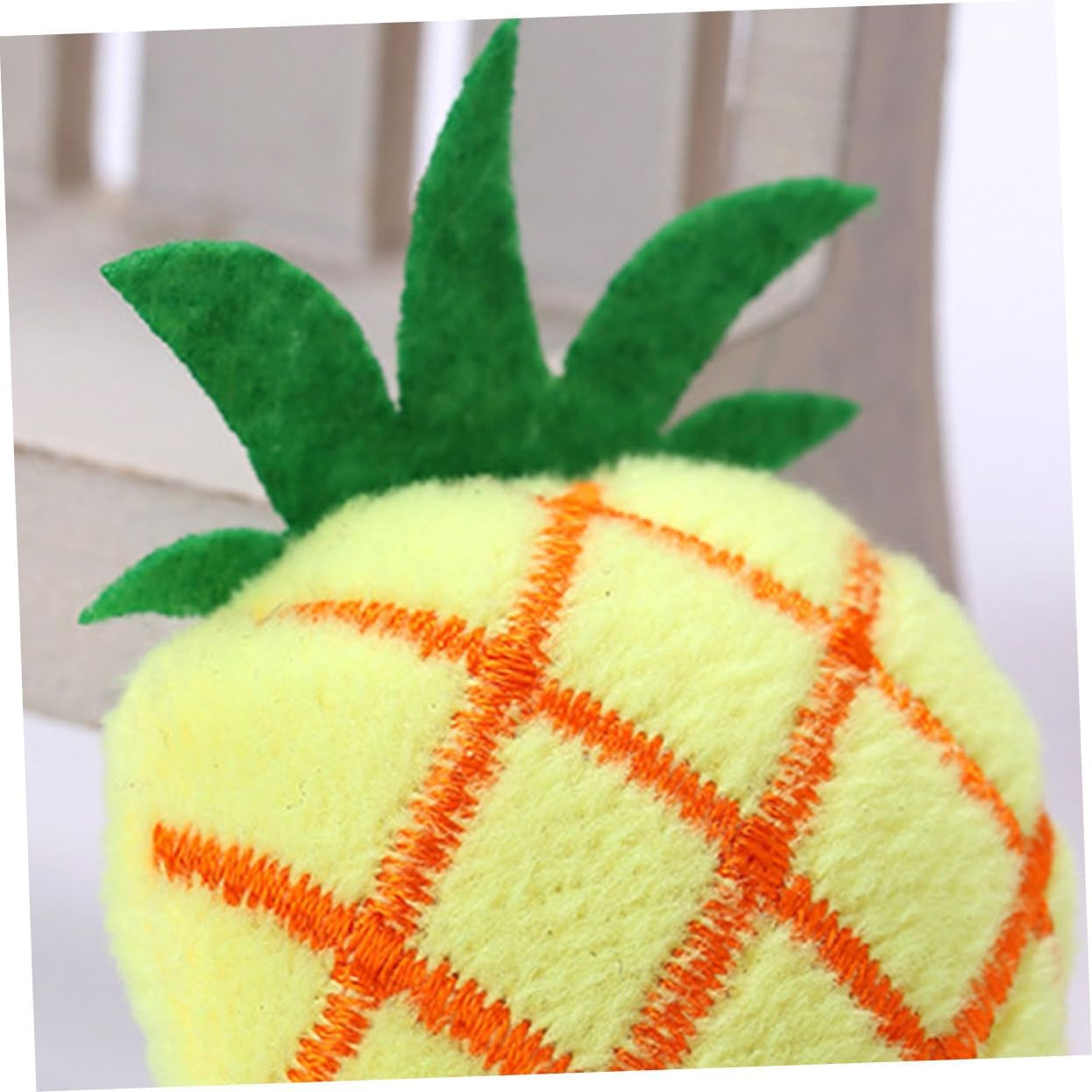 30 Pcs Plush Pineapple Toy Catnip Toy Pet Companion Toy Stuffed Toy Toys Cat Fetch Toy Pet Playing Toy Chew Toy Pet Doll Toy Pet Fruit Toy Strawberry Indoor Cat Baby Plush Toy