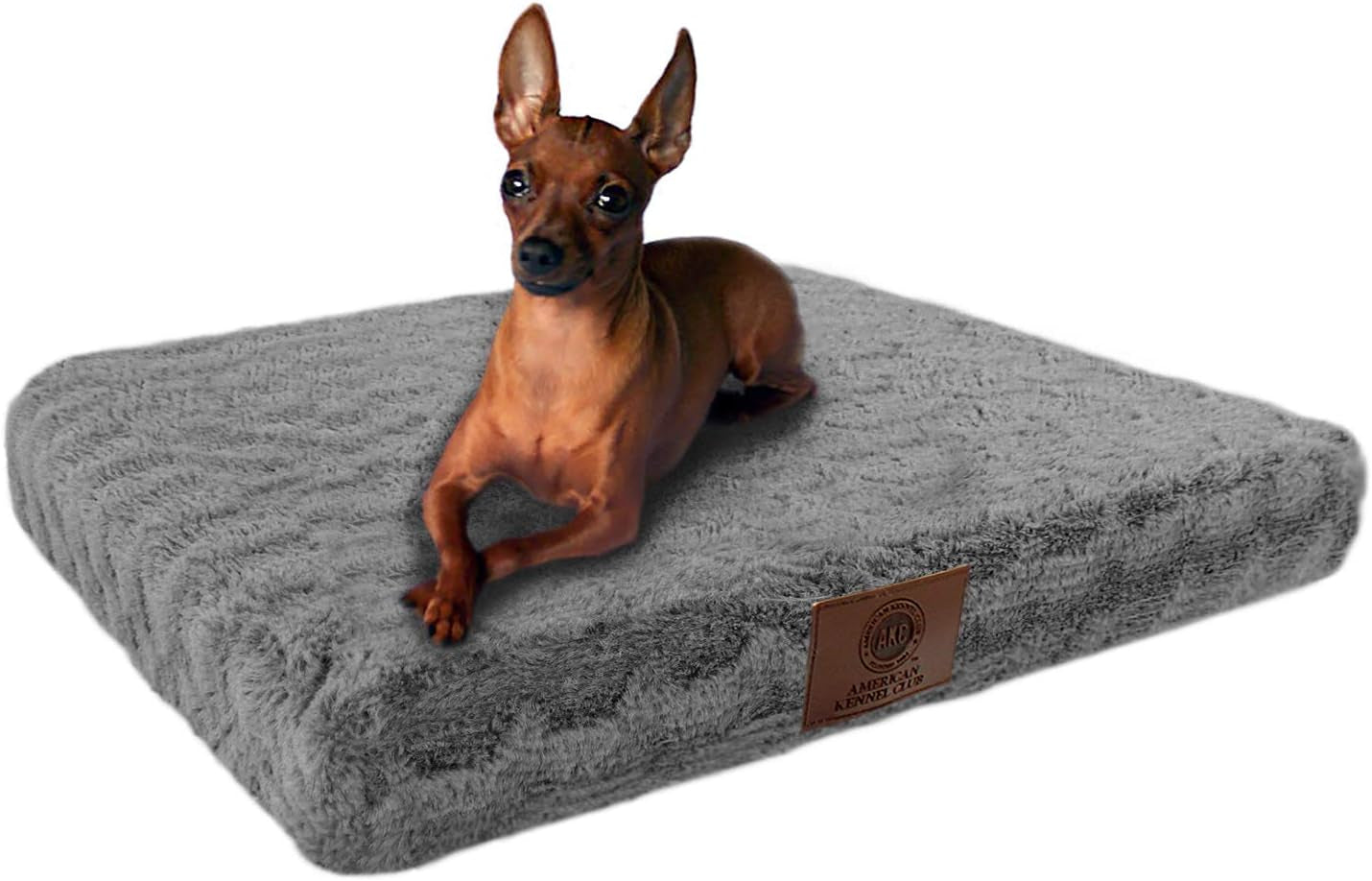 American Kennel Club Orthopedic Crate Pet Bed, 30 by 23-Inch, Sage