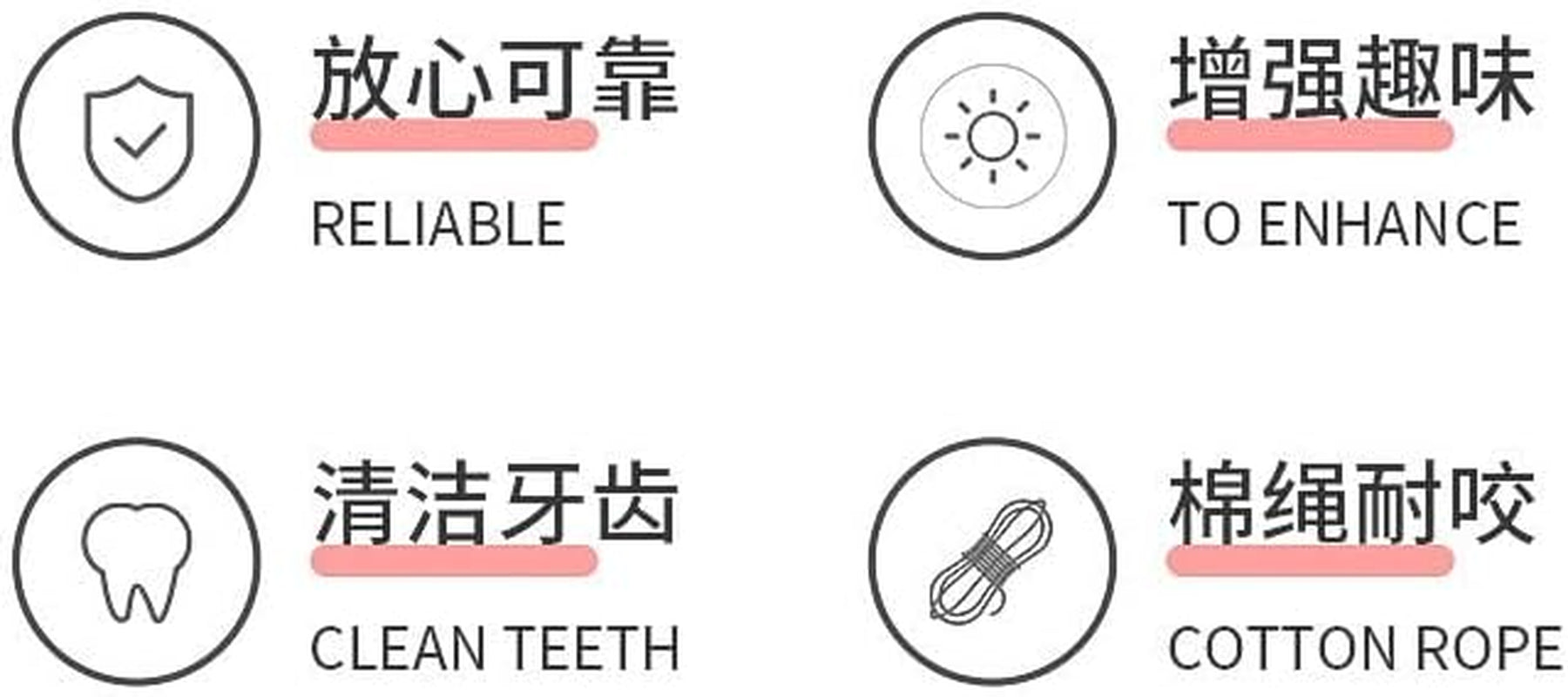 Knot Chewing Sound Dog Toys, Blue, Regular Size 5.61 Ounces