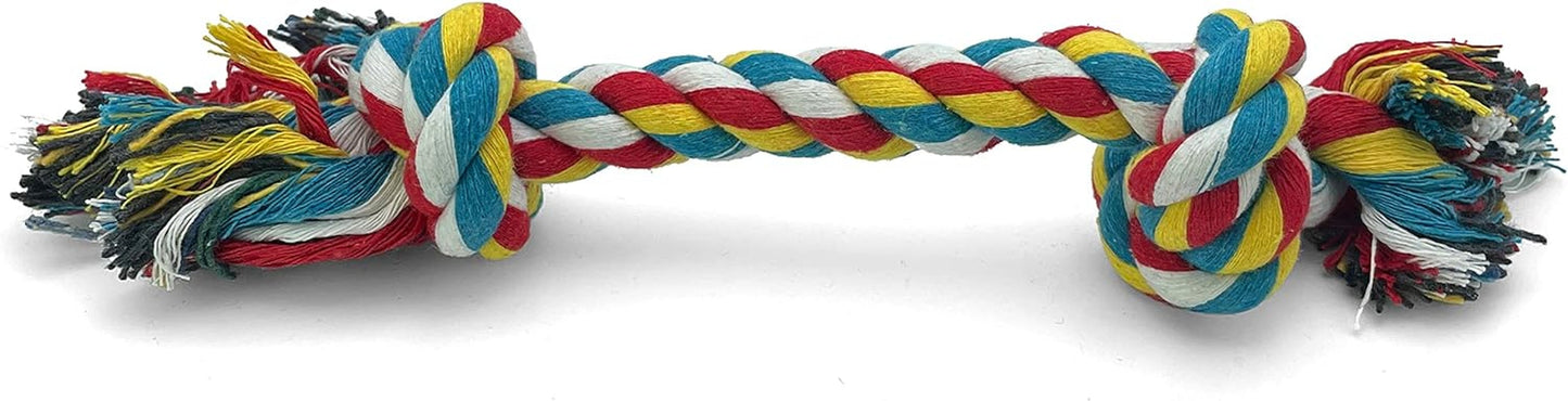 Knotted Rope Chew Toy for Dogs - Large Size 12"