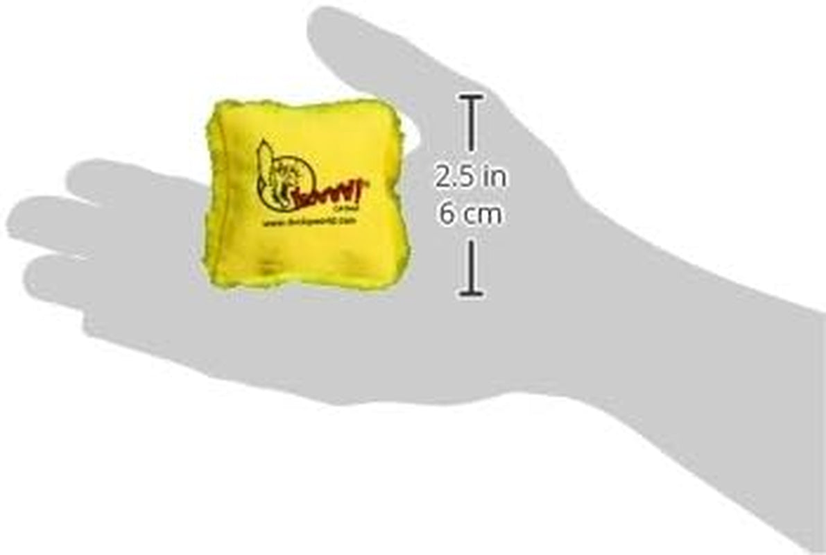 Yeowww! Catnip Pillows Yellow (Single)