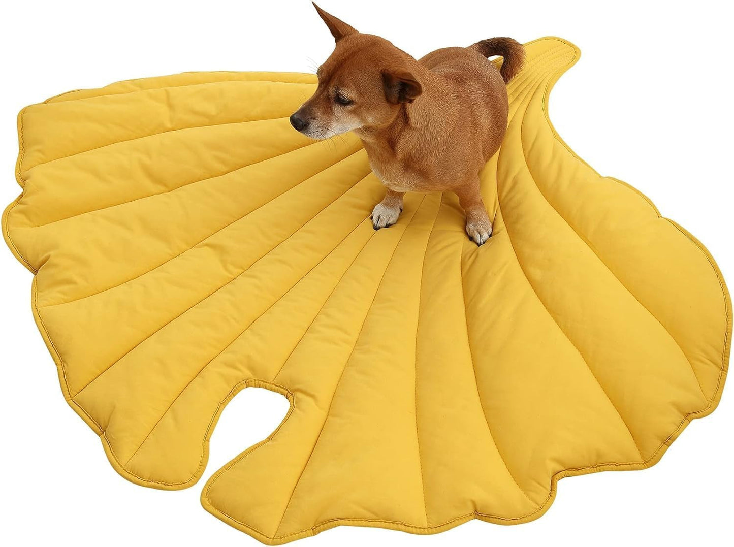 Leaf Shaped Cotton Dog Blankets for Small Medium Large Dogs, 57''X43'' Pet Blanket for Couch Protection, Machine Washable Puppy Mat for Dog Bed, Soft Plush Pet Throw Blanket for Bed, Sofa, Floor