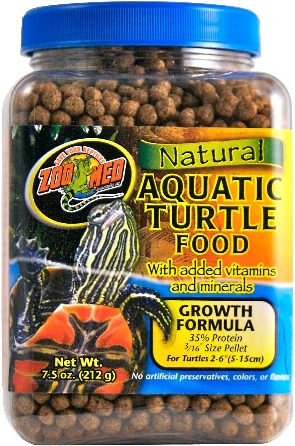 Zoo Med Natural Hatchling Formula Aquatic Turtle Food