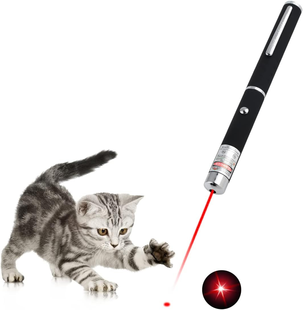 3Pcs Cats Toys Lazer Pointer USB Rechargeable Green Red Blue Light Lazer Presentation Remotes for Indoor Classroom Interactive Teaching (Mixed Color, USB 3 Pack)