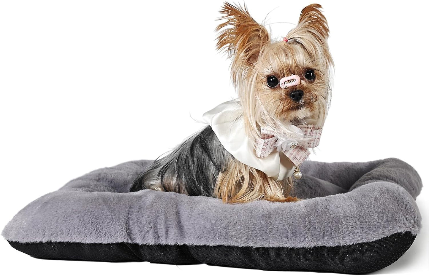 22 Inch Dog Crate Mat for Small Dogs Ultra Soft Dog Crate Bed Washable & Anti-Slip Kennel Pad Cat Bed Pad Mat