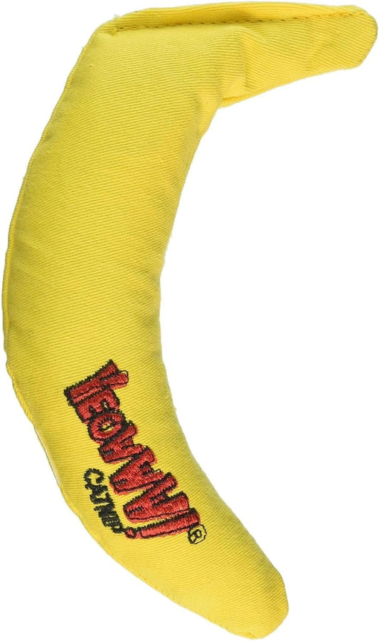 Yeowww! Yellow Banana Catnip Toy (2 Pack)