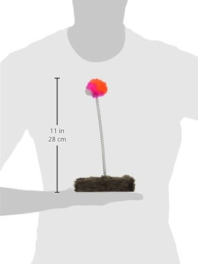 Kole KI-OF800 Cat Punch Ball Toy with Furry Base, One Size