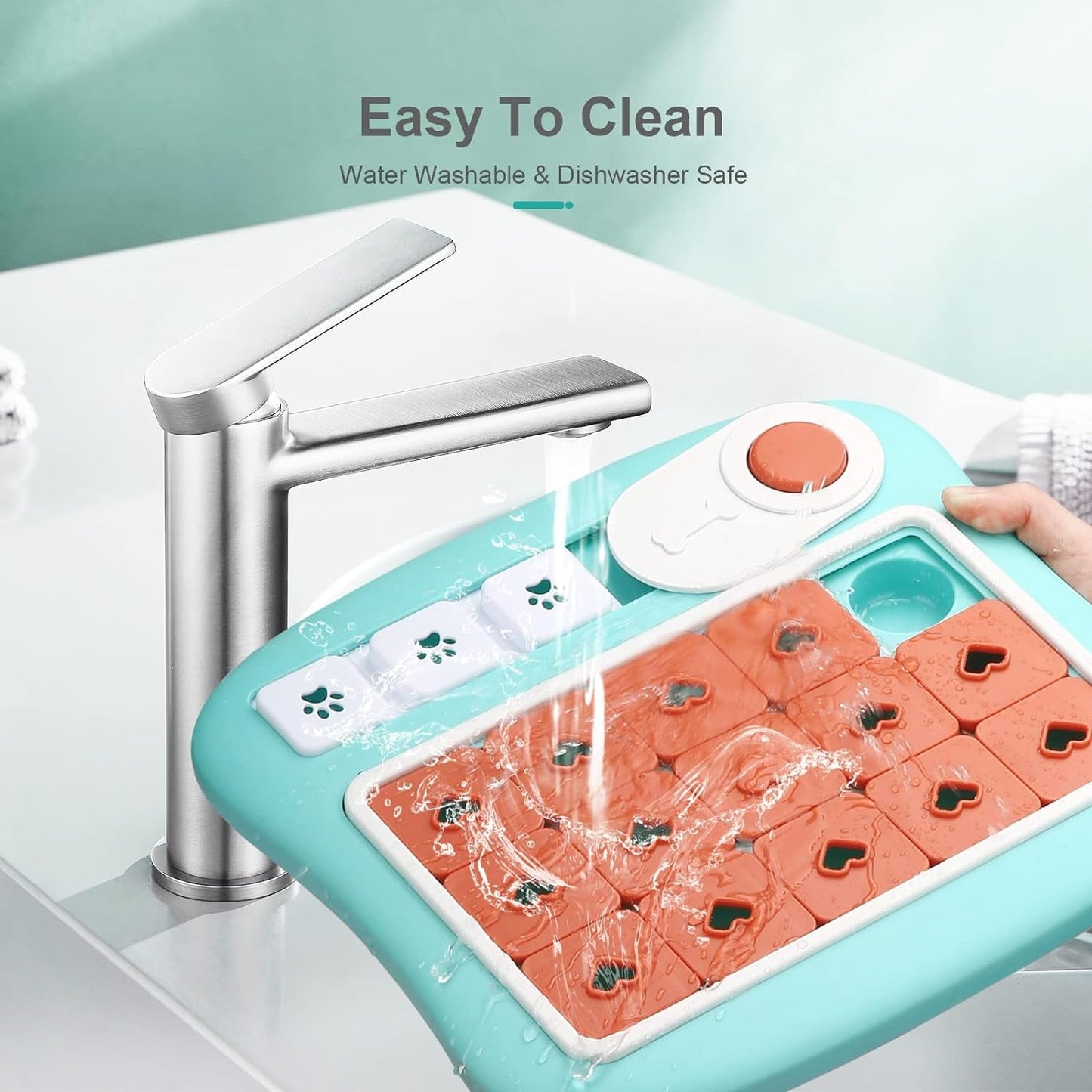 Knitly Dog Puzzle Toys for Large Medium Small Smart Dogs, Interactive Dog Toys for Boredom and Stimulation, Dog Enrichment Toys with Squeak Design，Dog Treat Puzzle Gift for Fun Slow Feeder