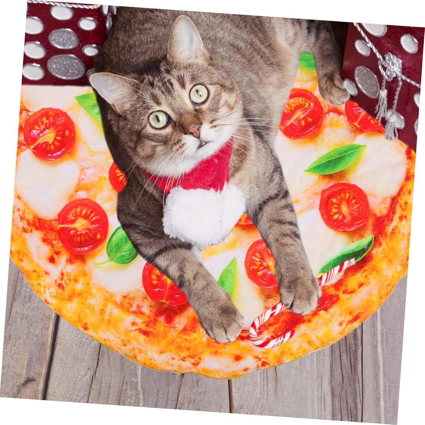 1Pc Pet Mat Dogs and Cats Mattress Pizza Blanket Pet Sleeping Pads Puppy Blanket Pet Bed House Plush Mattress Pet Bed Blankets Pet Floor Pad Dog Cushion Food Cloth Carpet