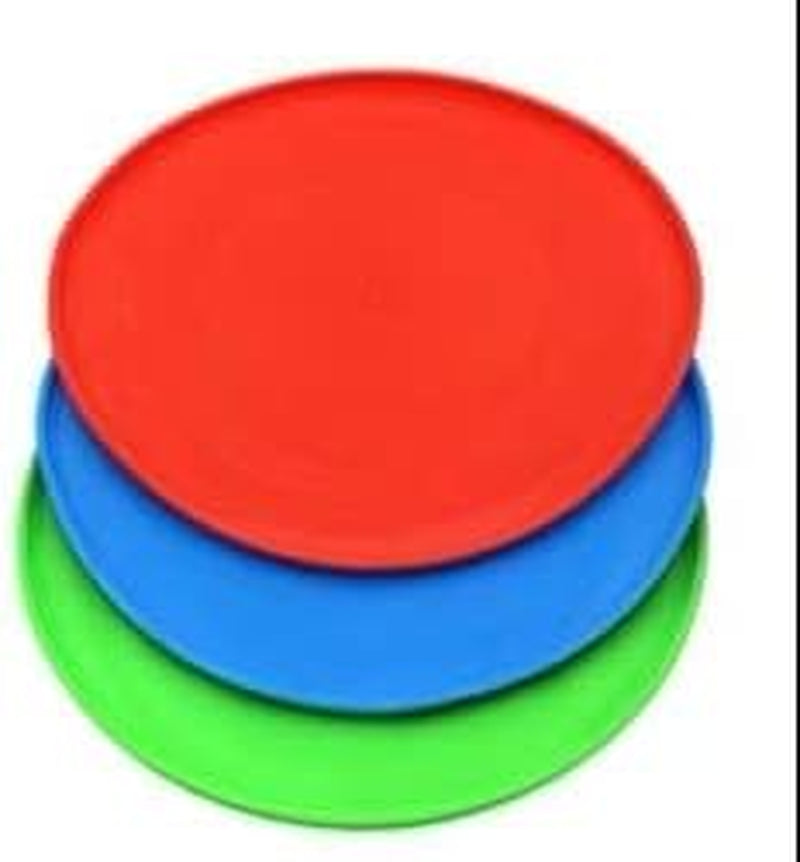 2023 Soft Pet Flying Disc Frisbeed Chew Interactive Flippy Flopper Dog Frisbeed Interactive Dog Toys Dongguan Picture Circle (Blue)