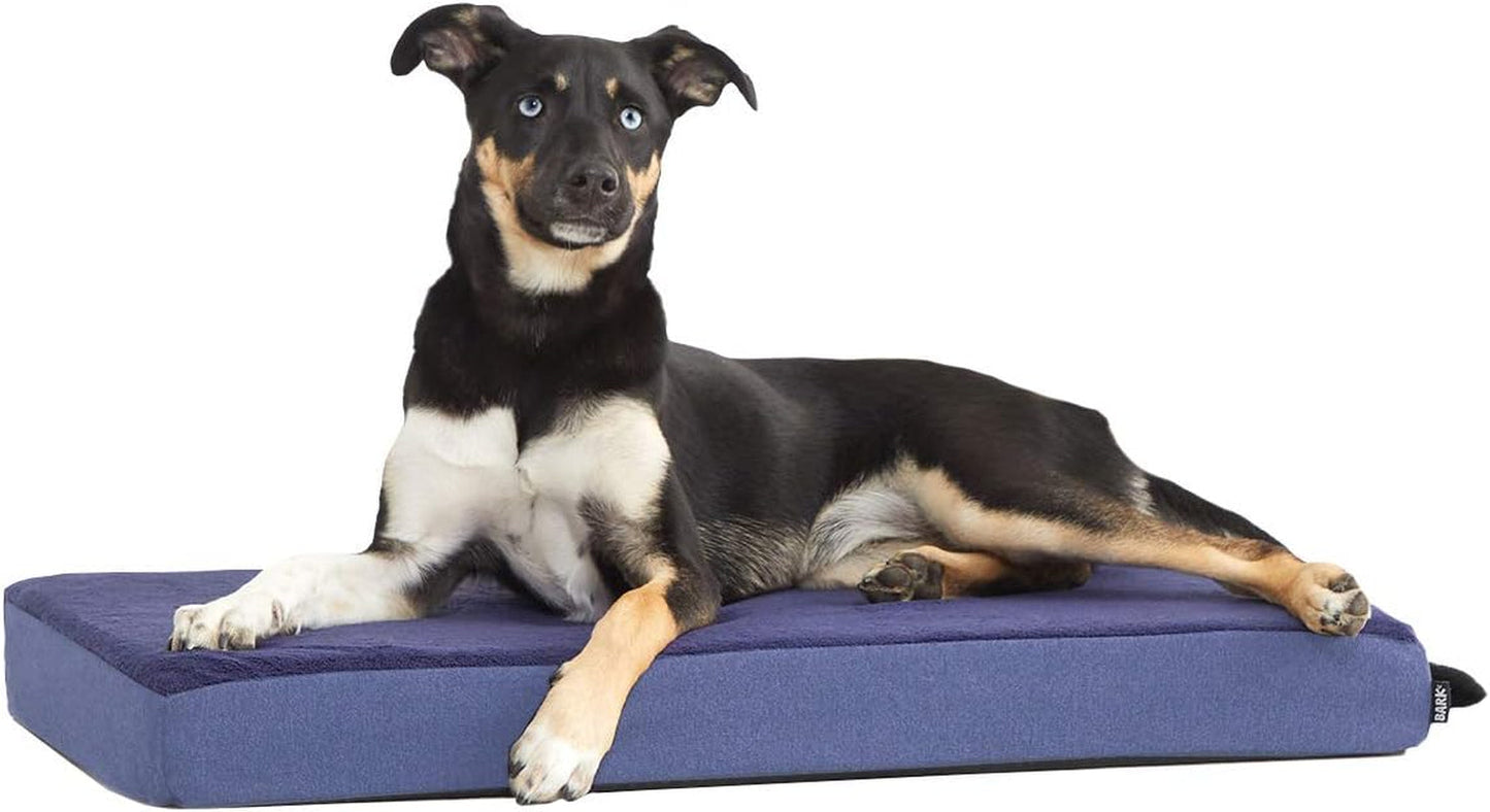 Barkbox Orthopedic Dog Bed | Comfortable Memory Foam Mattress for Joint Relief | Head and Neck Support Waterproof with Non Skid Bottom | Calming Durable Bed with Washable Cover | Large, Grey