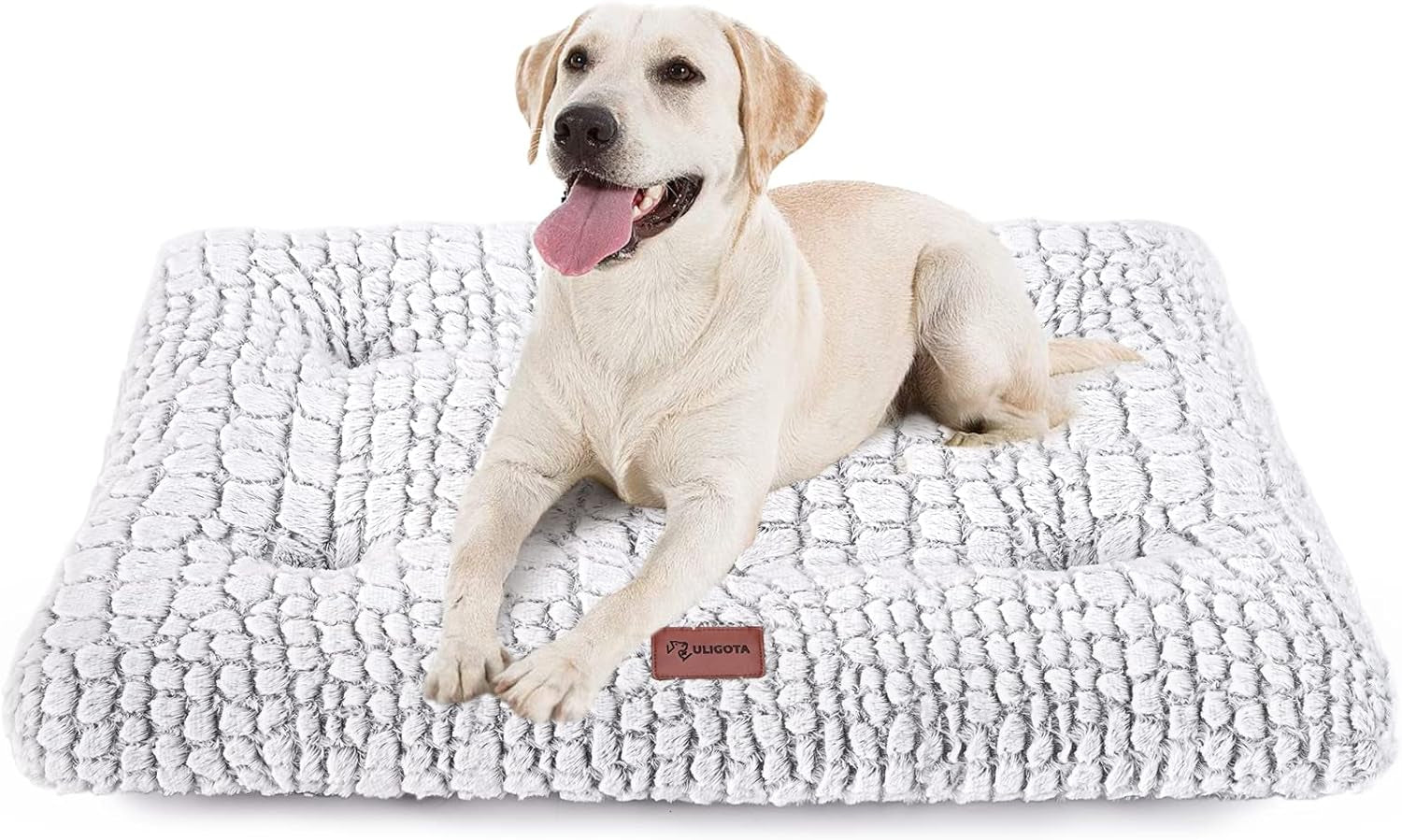 Dog Bed Crate Pad Pet Cushion Crate Mat Puppy Bed for Small Dogs Soft Fluffy Kennel Pad for Dog Crate, Anti-Slip Comfy Small Dog Bed