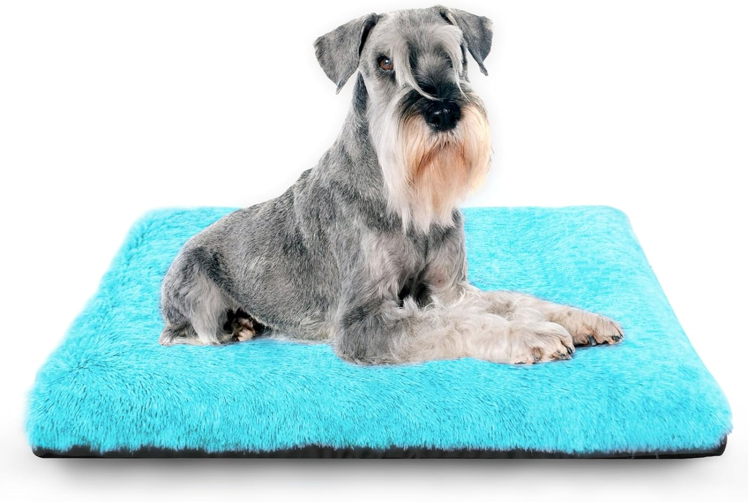 Dog Beds for Large Dogs Fixable Deluxe Cozy Dog Kennel Beds for Crates Washable Dog Bed, 36 X 23 X 3 Inches, Grey