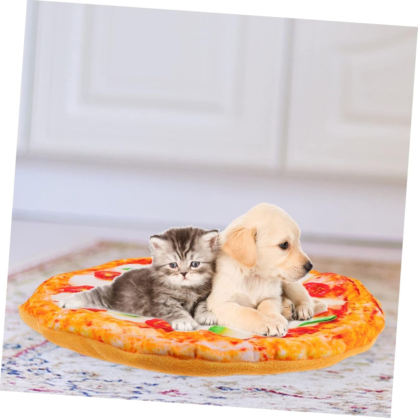 1Pc Pet Mat Dogs and Cats Mattress Pizza Blanket Pet Sleeping Pads Puppy Blanket Pet Bed House Plush Mattress Pet Bed Blankets Pet Floor Pad Dog Cushion Food Cloth Carpet