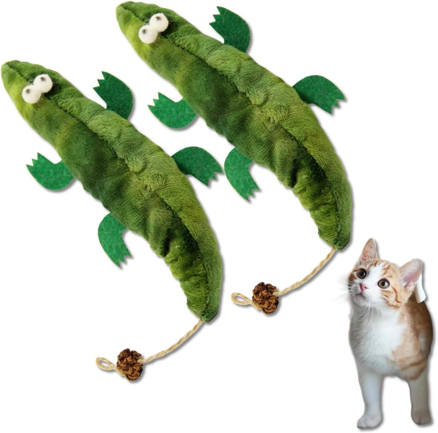 2Pacs Catnip Toy for Indoor Cat - Soft Cat Toy - Natural Interactive Catnip Cat Kicker - Cute Cat Stuff - Cat Nip Toys - Catnip for Cats