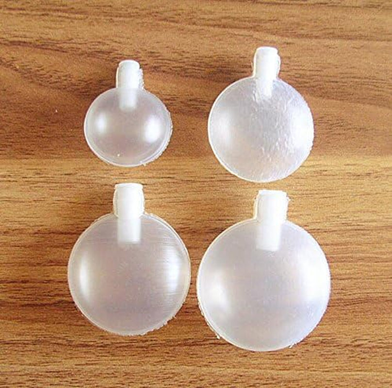 25 PCS 2 Inch Plastic round Toy Squeaker Baby Puppy Plush Doll Craft Accessories Balloon BB Voice Noise Maker Insert Replacement Repair Fix Airbag Whistles DIY Pronunciator