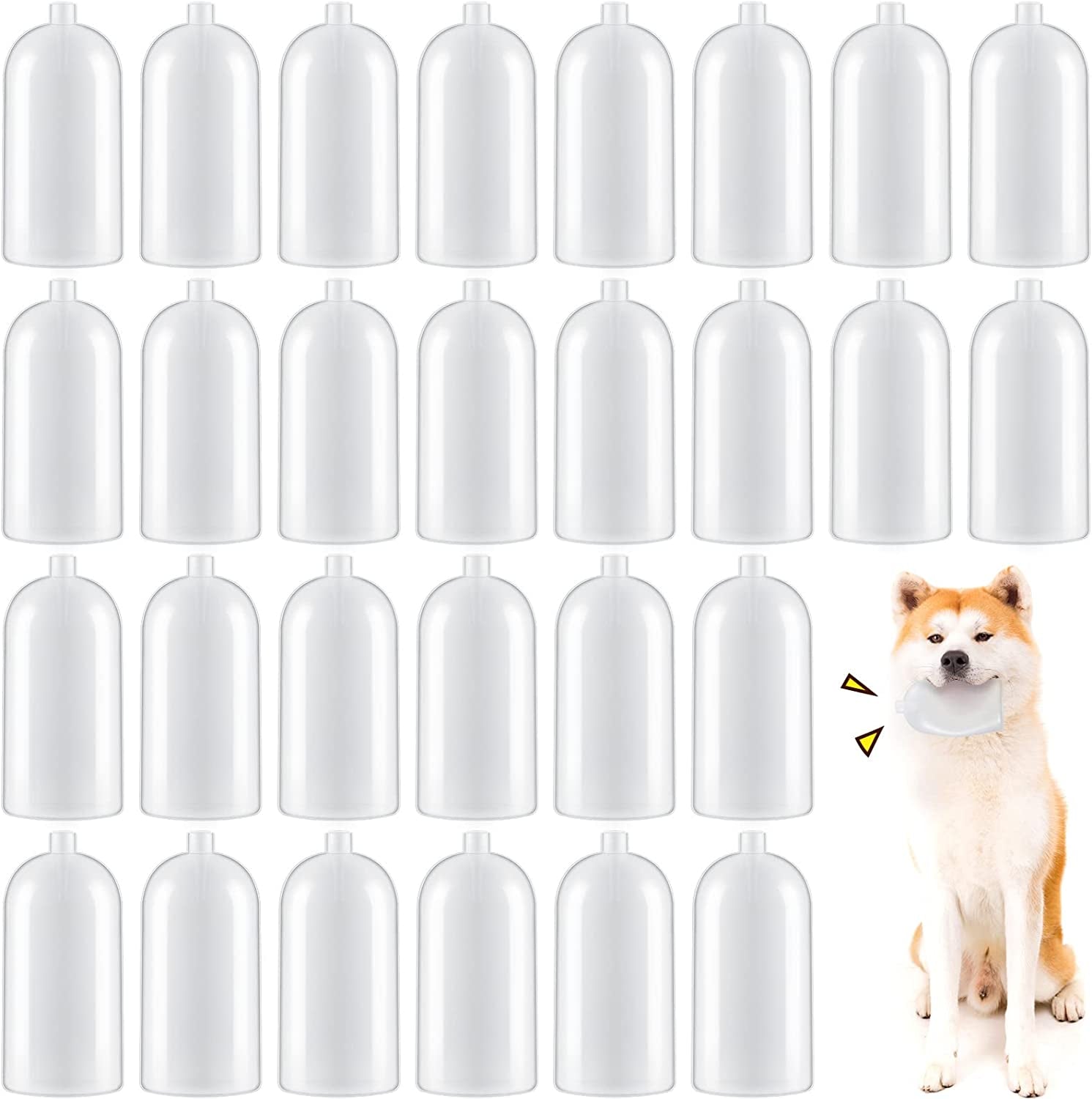 28 Pack Large Replacement Squeakers for Dog Toys Bulk Pet Squeakers for Repair Squeaky Cat Baby Toys Fix Noise Maker Insert Supplies