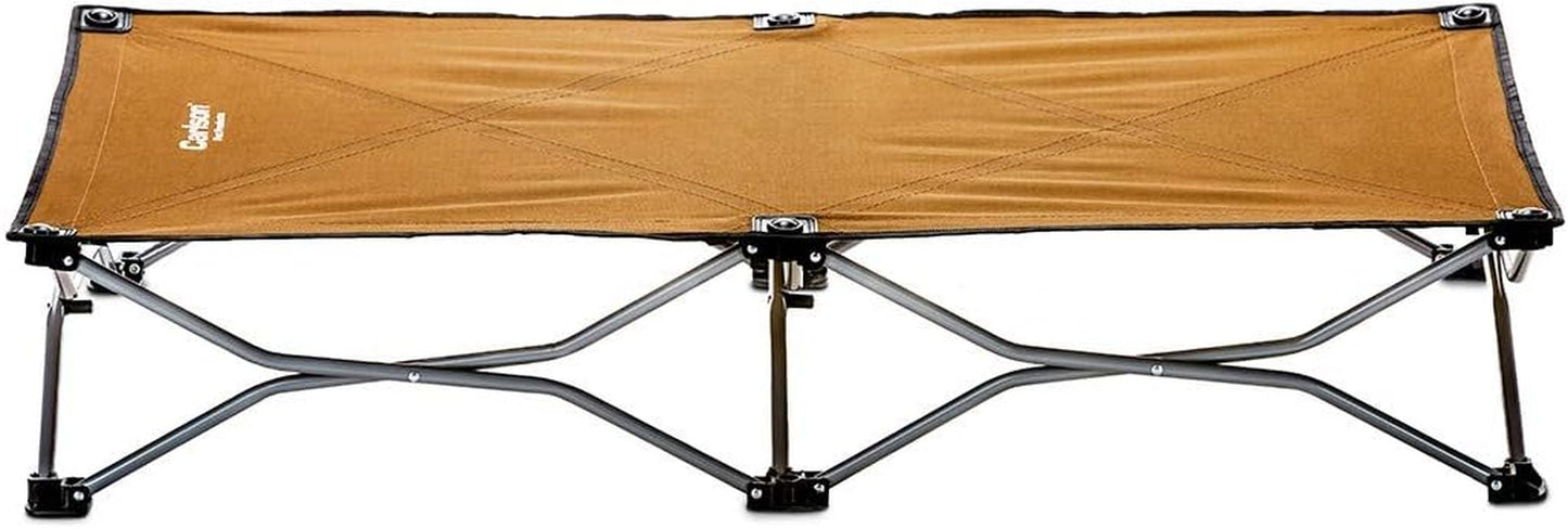 Carlson Pet Products Large Portable Pup Travel Pet Bed, Tan