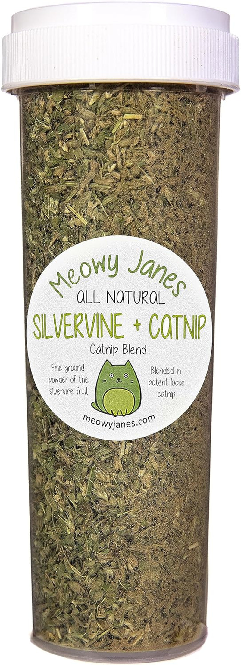 1.5 Cups All Natural Silvervine Catnip Blend with Toy, Value Bag