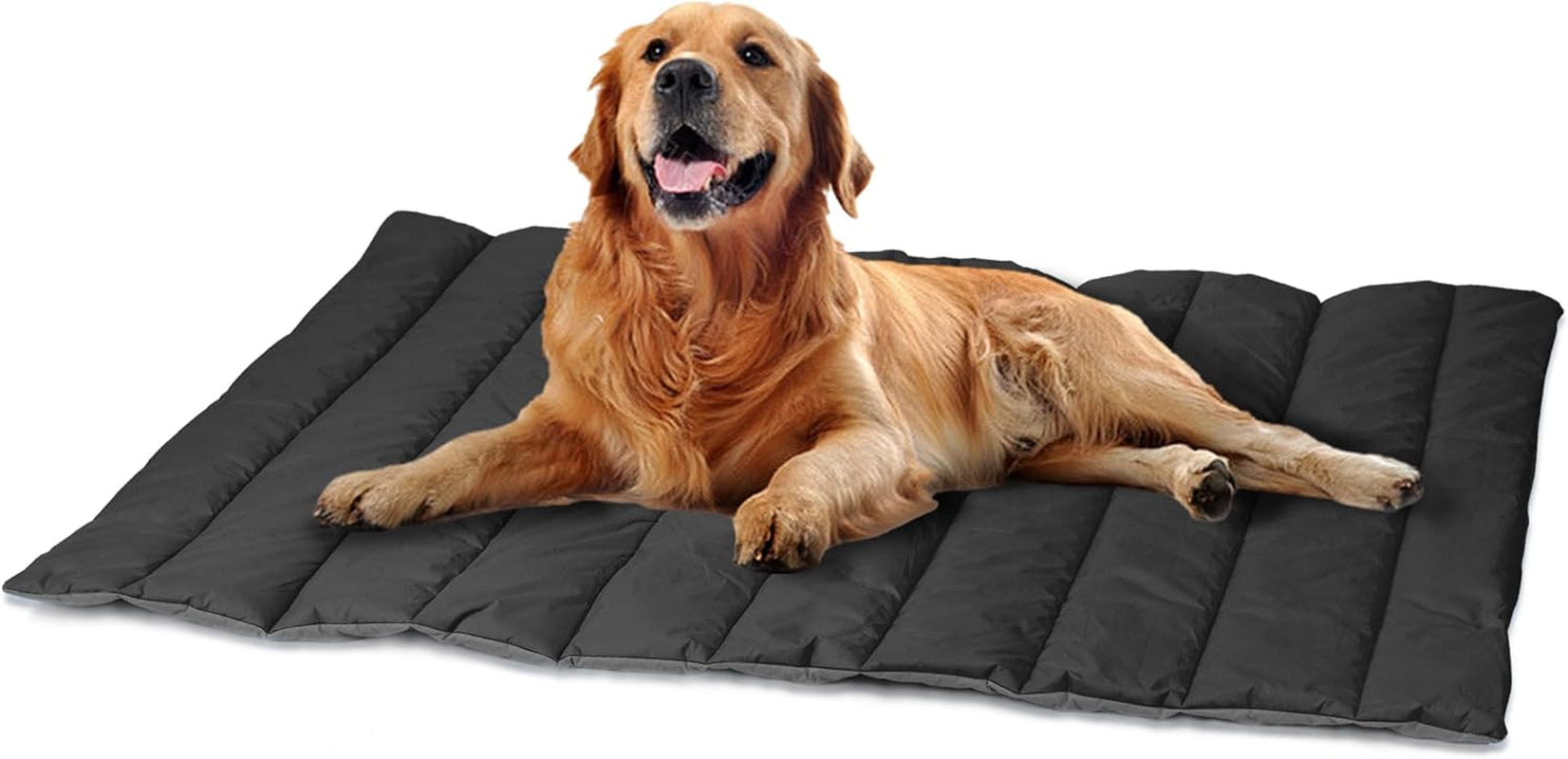 Heeyoo Outdoor Dog Bed, Water Proof Camping Dog Bed, Machine Washable and Easy Clean Travel Dog Bed, Foldable Pet Mat for Small, Medium, and Large Dog and Cat