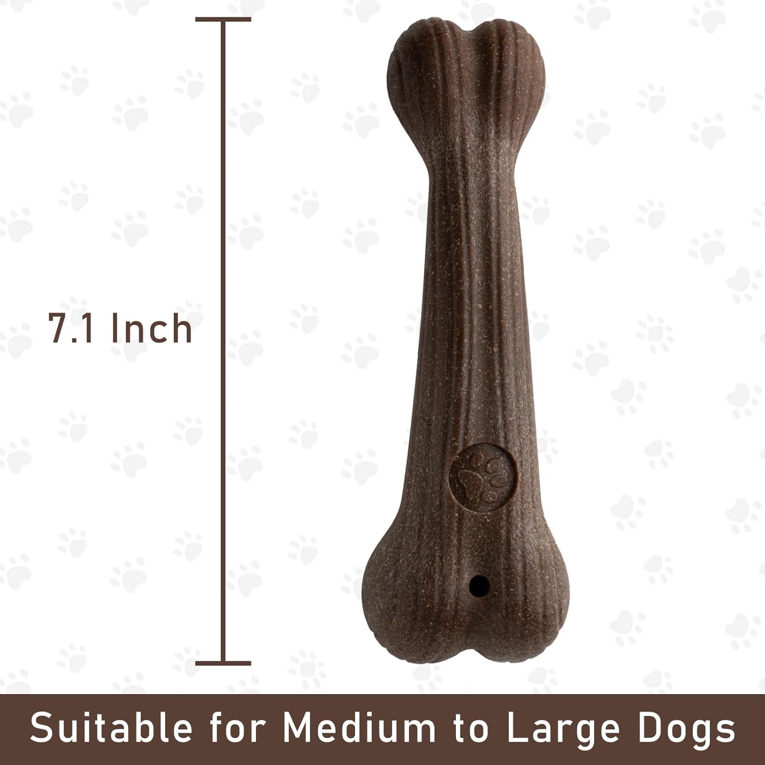 2 Pack Doy Chew Toy for Aggressive Chewers, Easy Grip Non Splintering Alternative to Real Wood Large Dog Chew Toys