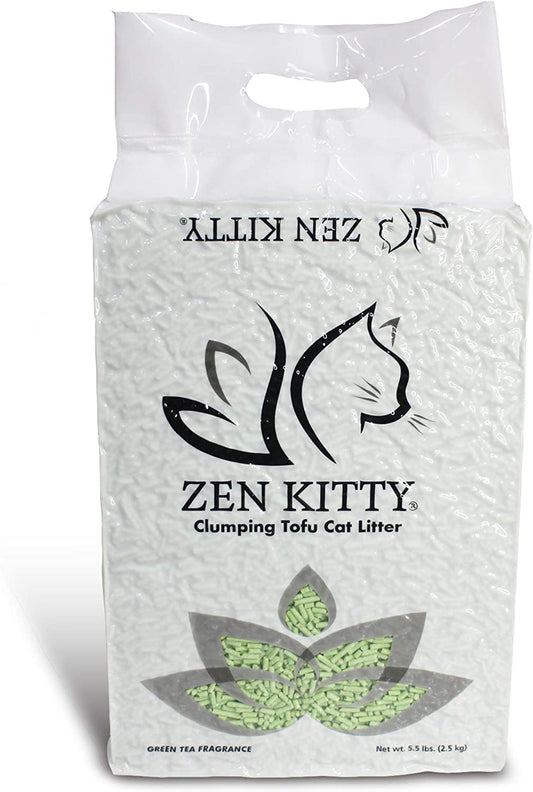 Zenkitty Clumping Tofu Cat Litter Green Tea Fragrance (20040)