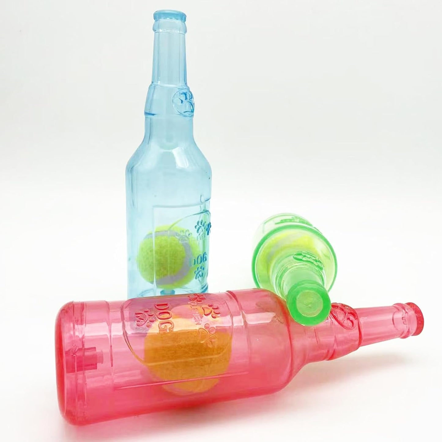 Crunchnplay Bottle Toy,Bottle Chew Toys for Dogs,Water Bottle Toys for Dogs,Dog Toy Water Bottle (Blue)