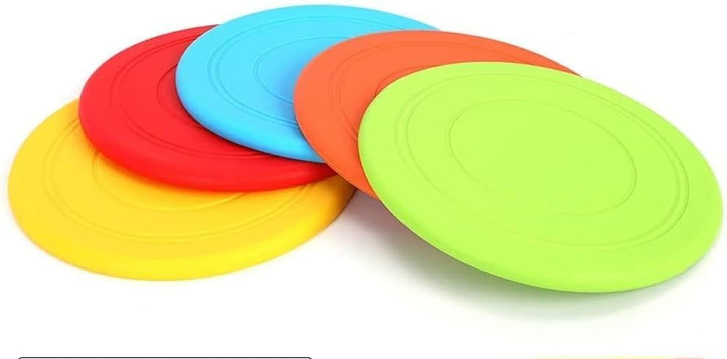 (6Pcs) Dog Frisbee, Dog Frisbee Flyer Toy with Faster Response for Training Interaction, Suitable for Small and Medium Dogs Lightweight Float (Dog Frisbee, Dog Pick Toy Float in Water and Safe Teeth)