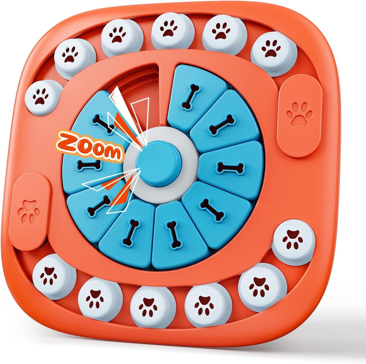 Knitly Dog Puzzle Toys for Large Medium Small Smart Dogs, Interactive Dog Toys for Boredom and Stimulation, Dog Enrichment Toys with Squeak Design，Dog Treat Puzzle Gift for Fun Slow Feeder