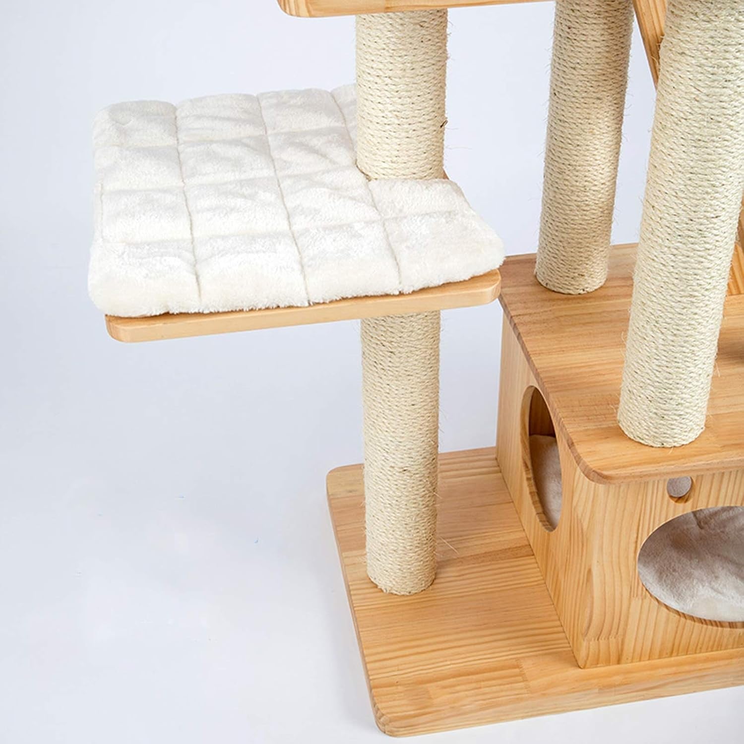 JTKDL Cat Tree,Cat Tower,Cat Activity Center with Hammock