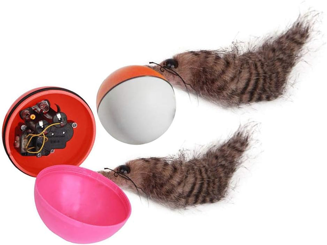 2Pcs Small Dog Toy Cat Toys Kitten Toy Weasel Ball Puppy Dog Toys Pet Puppy Toy Dog Exercise Cat Mouse Toy Cat Mice Toys Kitten Balls Cat Exercise Product Funny Cat