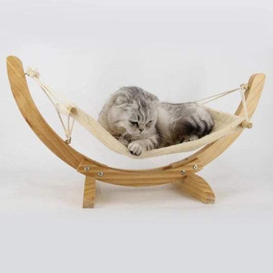 Cat Bed, Super Aesthetic Pet Hammock, Perfect for Cats and Small Dogs, Durable and Breathable, Easy to Assemble, Dog Bed