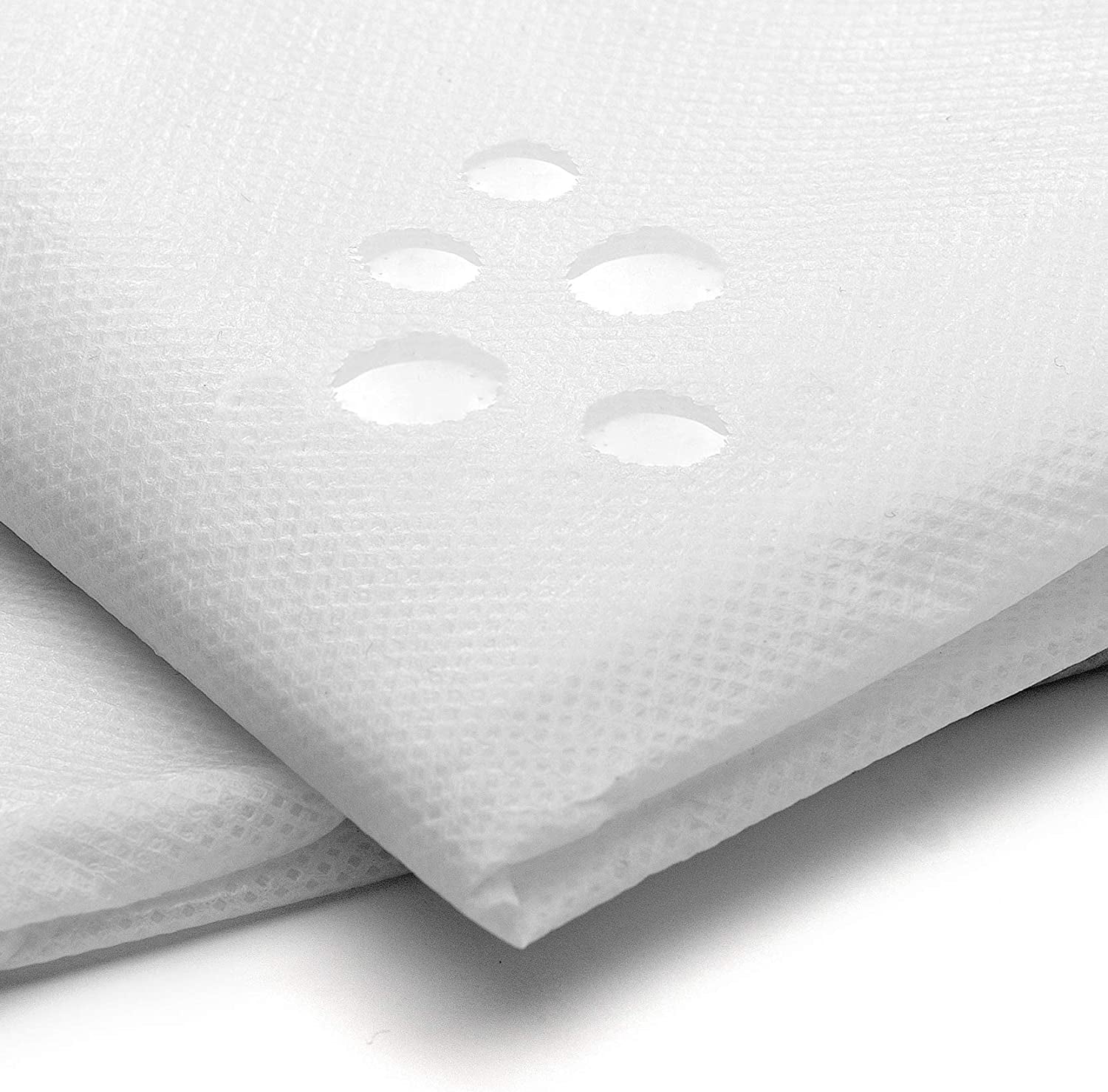 Furhaven Dog Bed Liner Water-Resistant Foam Mattress Protector Cover - White, Medium