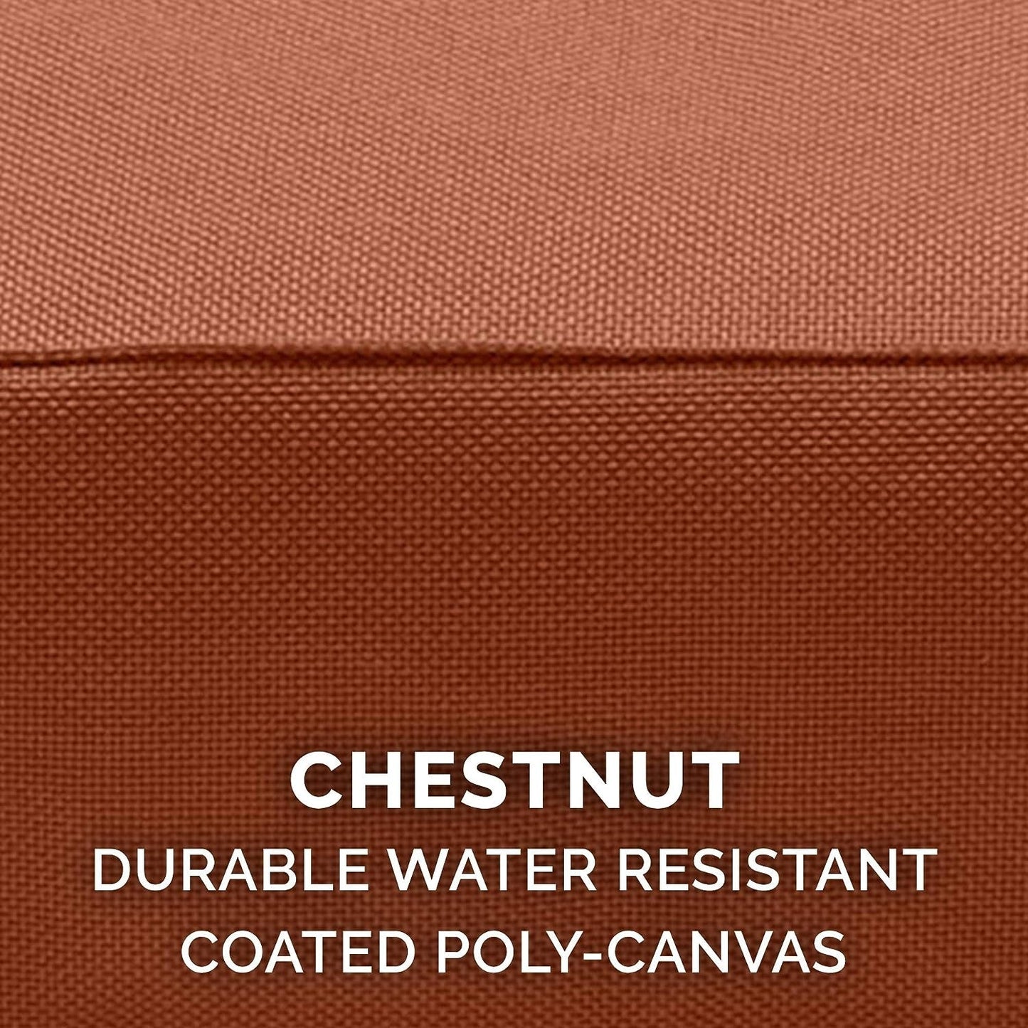 Furhaven Replacement Dog Bed Cover Water-Resistant Indoor/Outdoor Logo Print Oxford Polycanvas Mattress, Washable - Chestnut, Jumbo (X-Large)