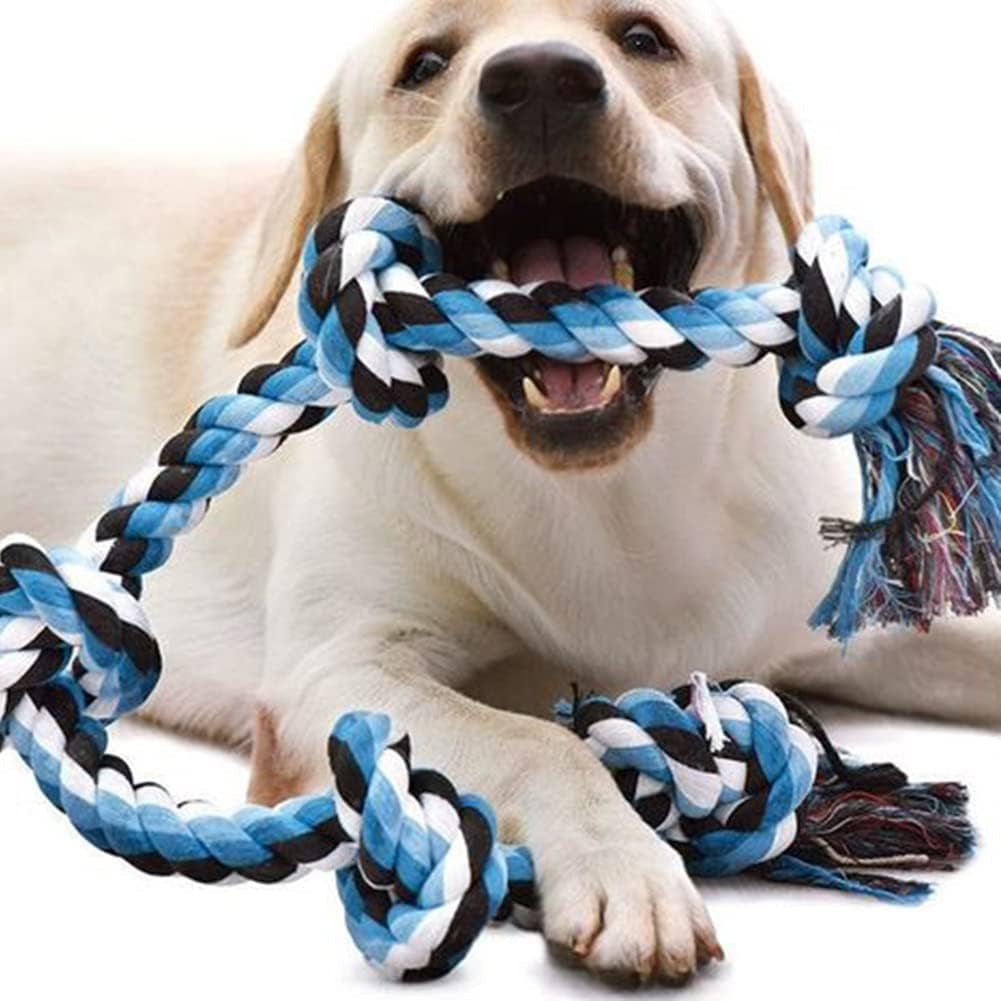 10Pcs Dog Rope Toy for Aggressive Chewers Dog Chew Toys for Small Dogs Puppy Teething