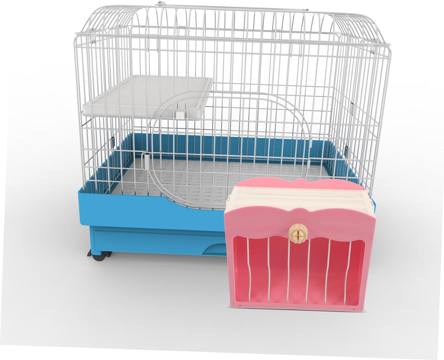 Yardwe Rabbit Grass Stand Pets Feeder Small Pet Supply Holder Pet Cage Supply Guinea Pig Food Dispenser Feeder Rabbit Feeder Racks Bunny Container Rabbit Racks Rabbit Cage Dispenser