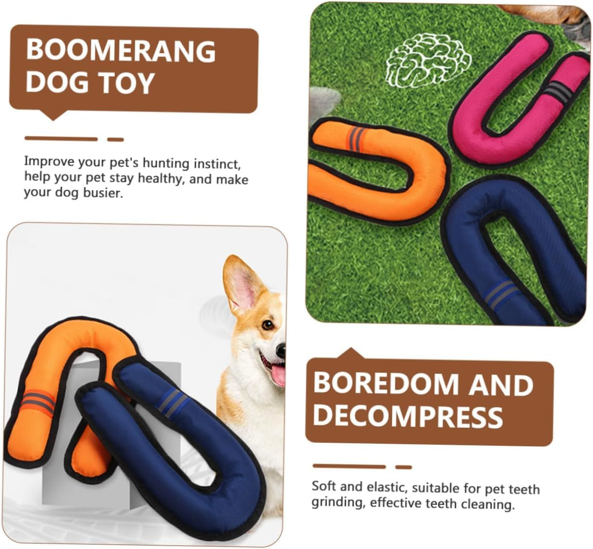 3Pcs Pet Throwing Toys Dog Throwing Toys outside Dog Toys Dog Aggressive Toys Puppy Flying Disk Plush Dog Fetch Toys Games for Dogs Pet Toys Training Supplies Oxford Cloth Flight