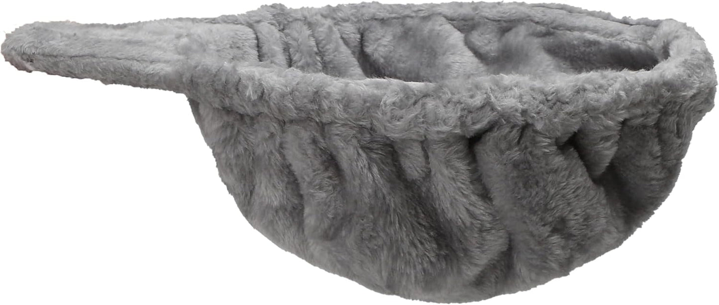 Large Cat Tree Hammock, Bed Attachments - a Cozy, Deep Basket Replacement Parts Accessory, Add-Ons Accessories in Queen Size Design for Cat Tower (Diameter: 12.4") (Lightgrey)